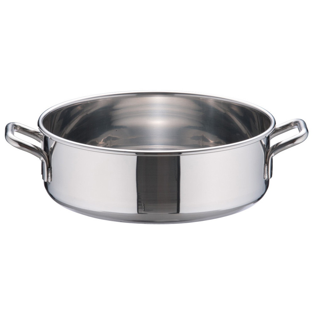 パワー･デンジ 外輪鍋(蓋無) 24cm [ 外径:256mm 深さ:80mm 底径:220mm 3.6L ] [ 料理道具 ] | 厨房 キッチン 飲食店 ホテル レストラン 業務用｜せともの本舗