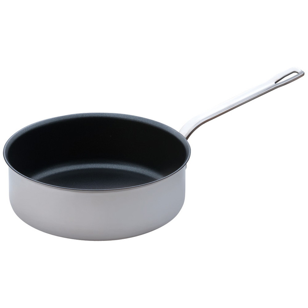 パワー･デンジ アルファ ソテーパン 24cm(蓋無) [ 外径:252mm 深さ:80mm 底径:220mm 3.6L ] [ 料理道具 ] | 厨房 キッチン 飲食店 ホテル レストラン 業務用｜せともの本舗