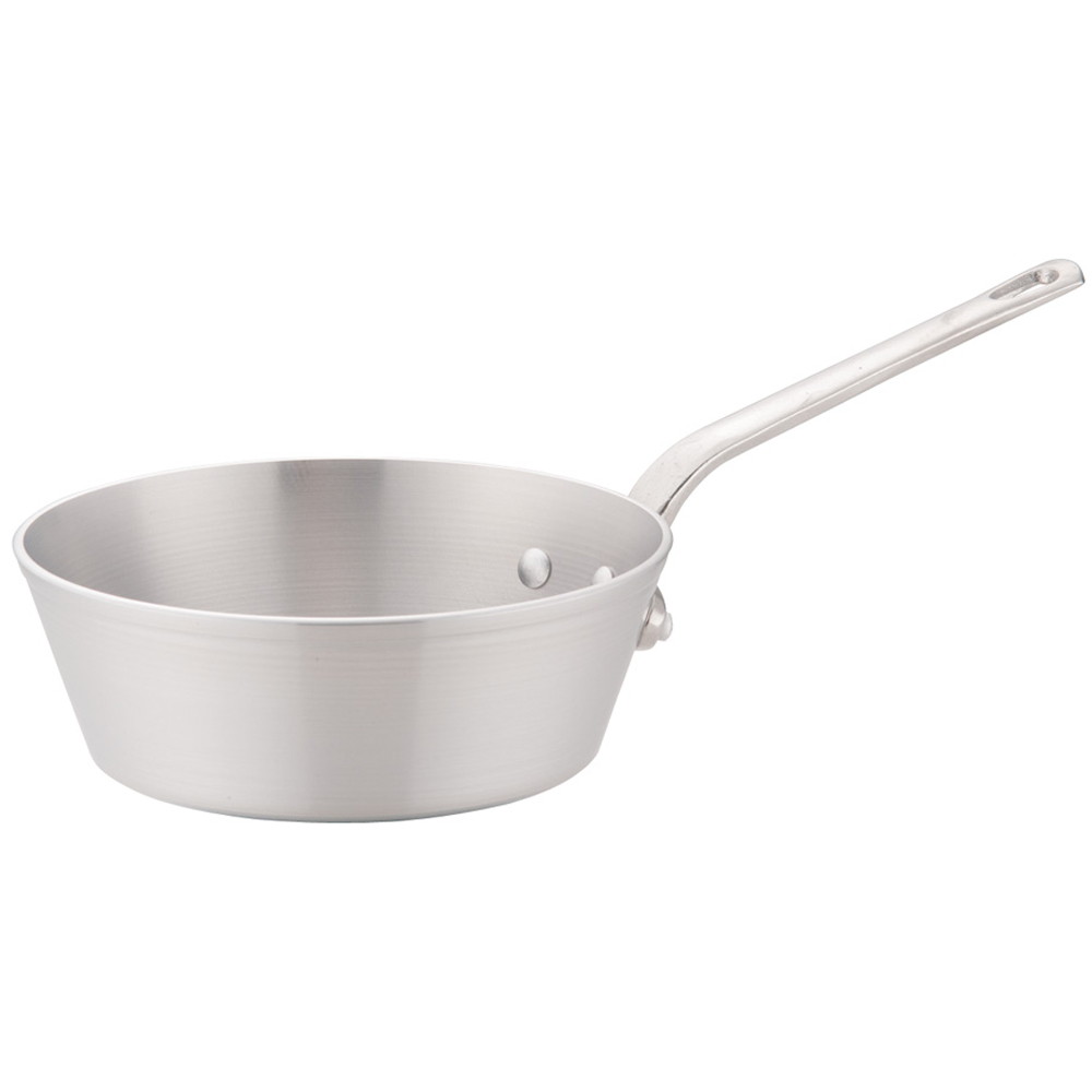 アルミDONテーパー鍋 21cm [ 底径:153x 深さ:75mm 2.1L ] [ 料理道具 ] | 厨房 キッチン 飲食店 ホテル レストラン 業務用｜せともの本舗