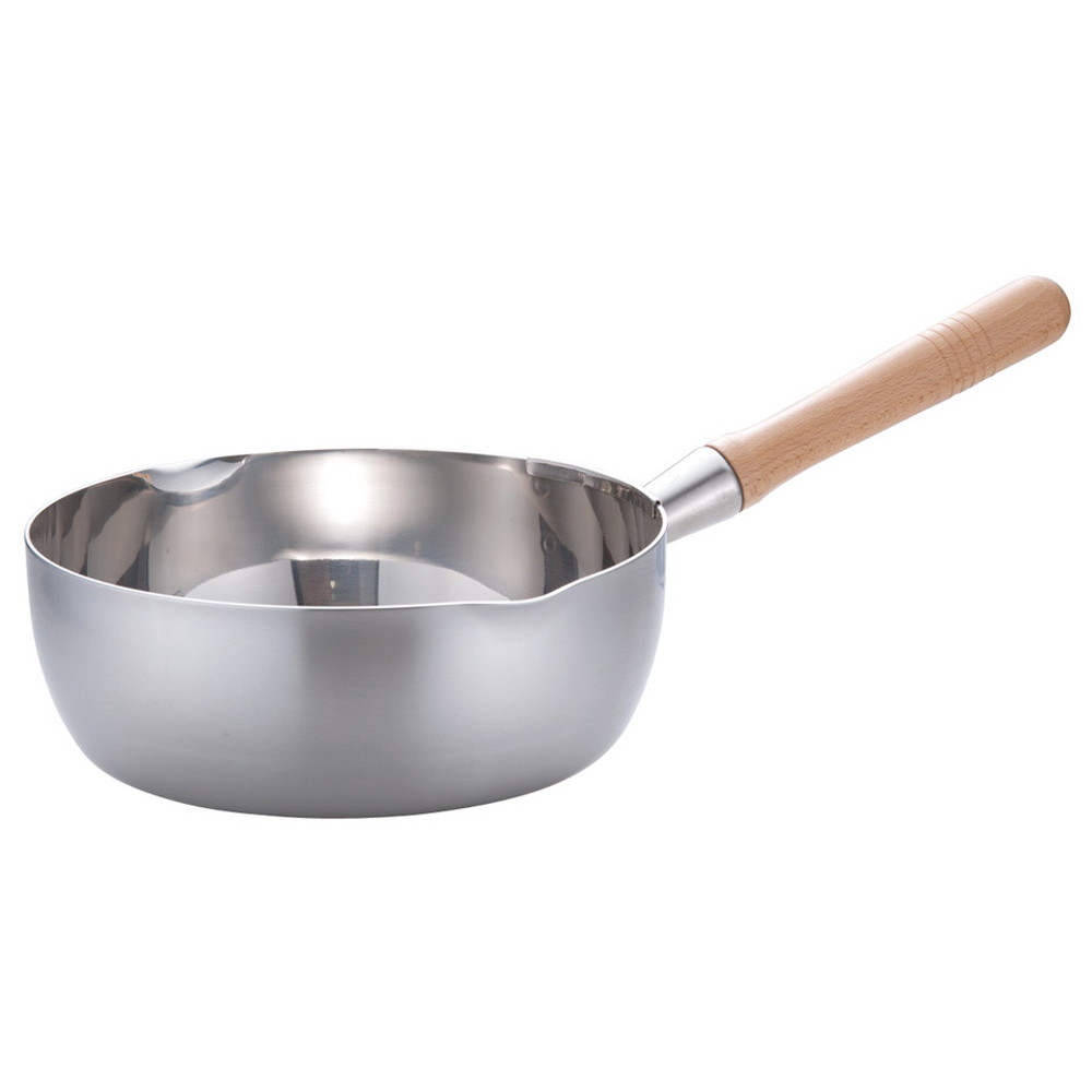 クラッド 雪平鍋 27cm [ 内径:270 x 深さ:100mm 底径:210mm 5.2L ] [ 料理道具 ] | 厨房 食堂 和食 ホテル キッチン 飲食店 業務用｜せともの本舗