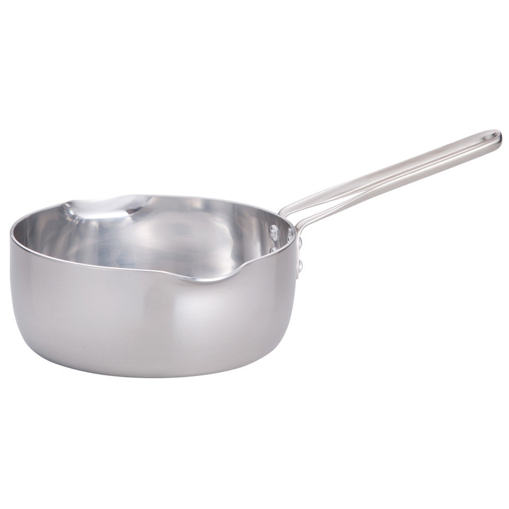 TKG IH2層クラッド 雪平鍋 18cm [ 内径:180 x 深さ:75mm 底径:147mm 1.5L ] [ 料理道具 ] | 厨房 食堂 和食 ホテル キッチン 飲食店 業務用