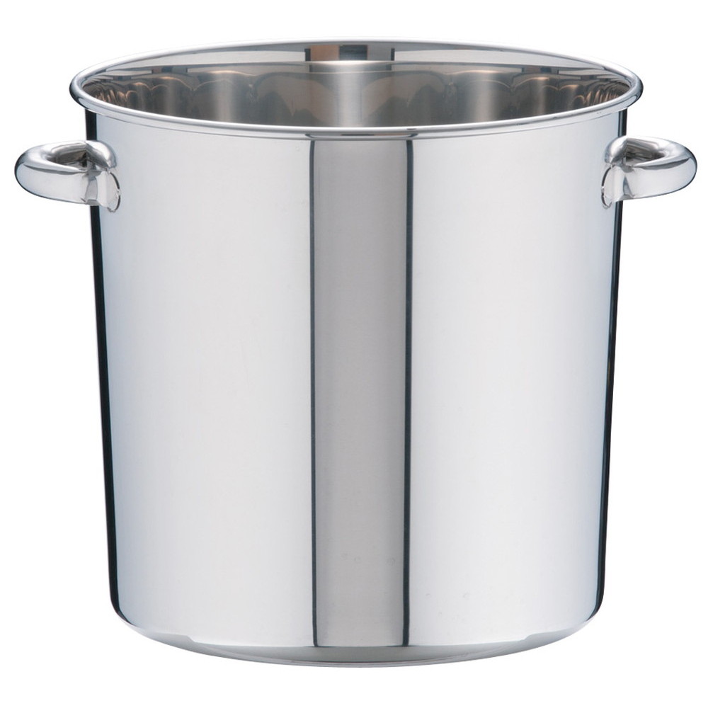 18-8テーパー付寸胴鍋(蓋無) 30cm [ 外径:(上)318 x (下)270 x H300mm 19L ] [ 料理道具 ] | 厨房 キッチン 飲食店 ホテル レストラン 業務用