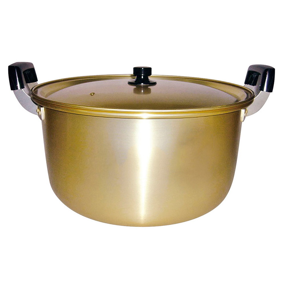 しゅう酸アルマイト 寸胴鍋 42cm [ 外径:459mm 深さ:217mm 29L ] [ 料理道具 ] | 厨房 食堂 和食 ホテル 飲食店 業務用 28,839円