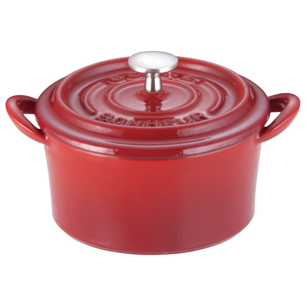 ボン･ボネール ココット 9cm レッド [ 内径:90mm深さ:46mm底径:85mm270cc ] [ 料理道具 ] | キッチン 台所 料理 おしゃれ かわいい 自宅用 贈り物
