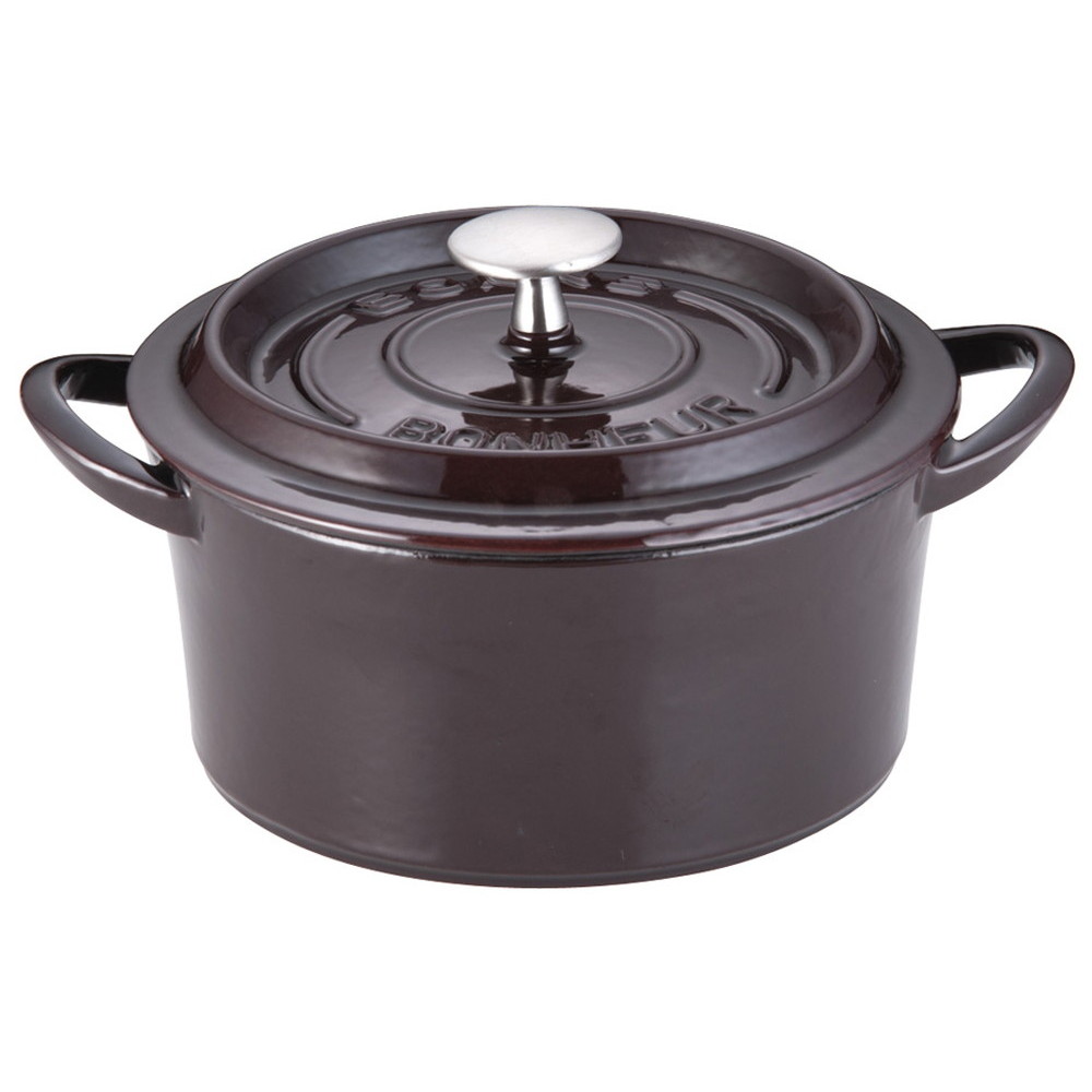 ボン･ボネール ココット 20cm オーベルジン [ 内径:200mm深さ:91mm底径:180mm2500cc ] [ 料理道具 ] | キッチン 台所 料理 おしゃれ かわいい 自宅用 贈り物