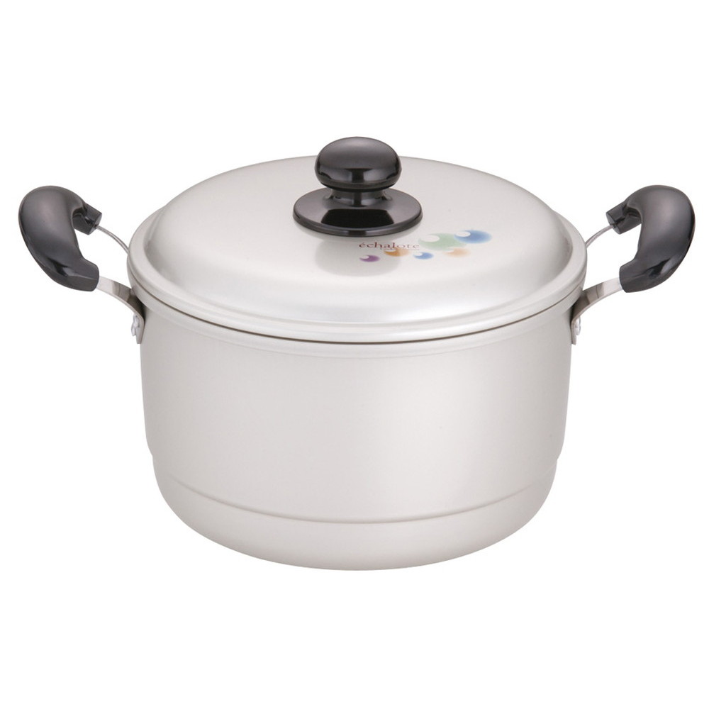 アルマイト エシャロット 兼用鍋 20cm [ 外径:213mm深さ:120mm3.6L ] [ 料理道具 ] | 厨房 キッチン 台所 飲食店 レストラン 業務用｜せともの本舗