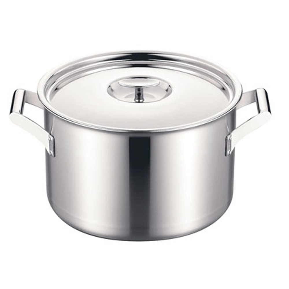 エレックマスター プロ 両手深鍋 24cm [ 内径:240mm深さ:166mm底径:195mm7L ] [ 料理道具 ] | 厨房 飲食店 レストラン ホテル 和食 業務用