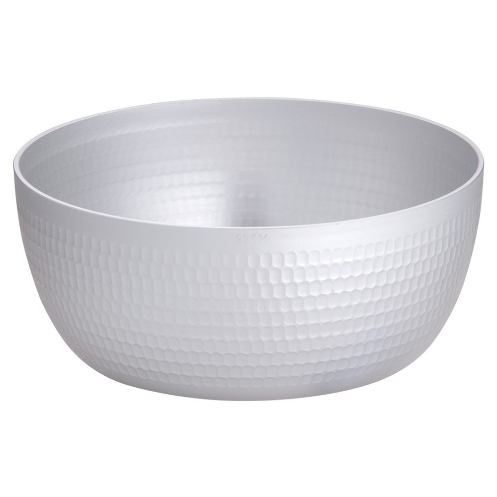 ホクア アルミ 矢床鍋 22.5cm [ 内径:225 x 深さ:93mm3.2L ] [ 料理道具 ] | 厨房 食堂 和食 ホテル キッチン 飲食店 業務用