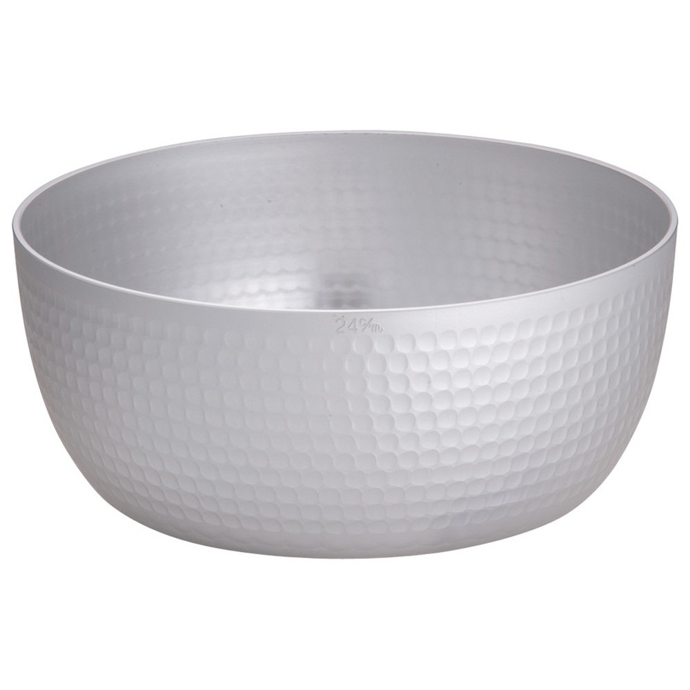 ホクア アルミ 矢床鍋 24cm [ 内径:240 x 深さ:101mm4L ] [ 料理道具 ] | 厨房 食堂 和食 ホテル キッチン 飲食店 業務用｜せともの本舗 9,833円