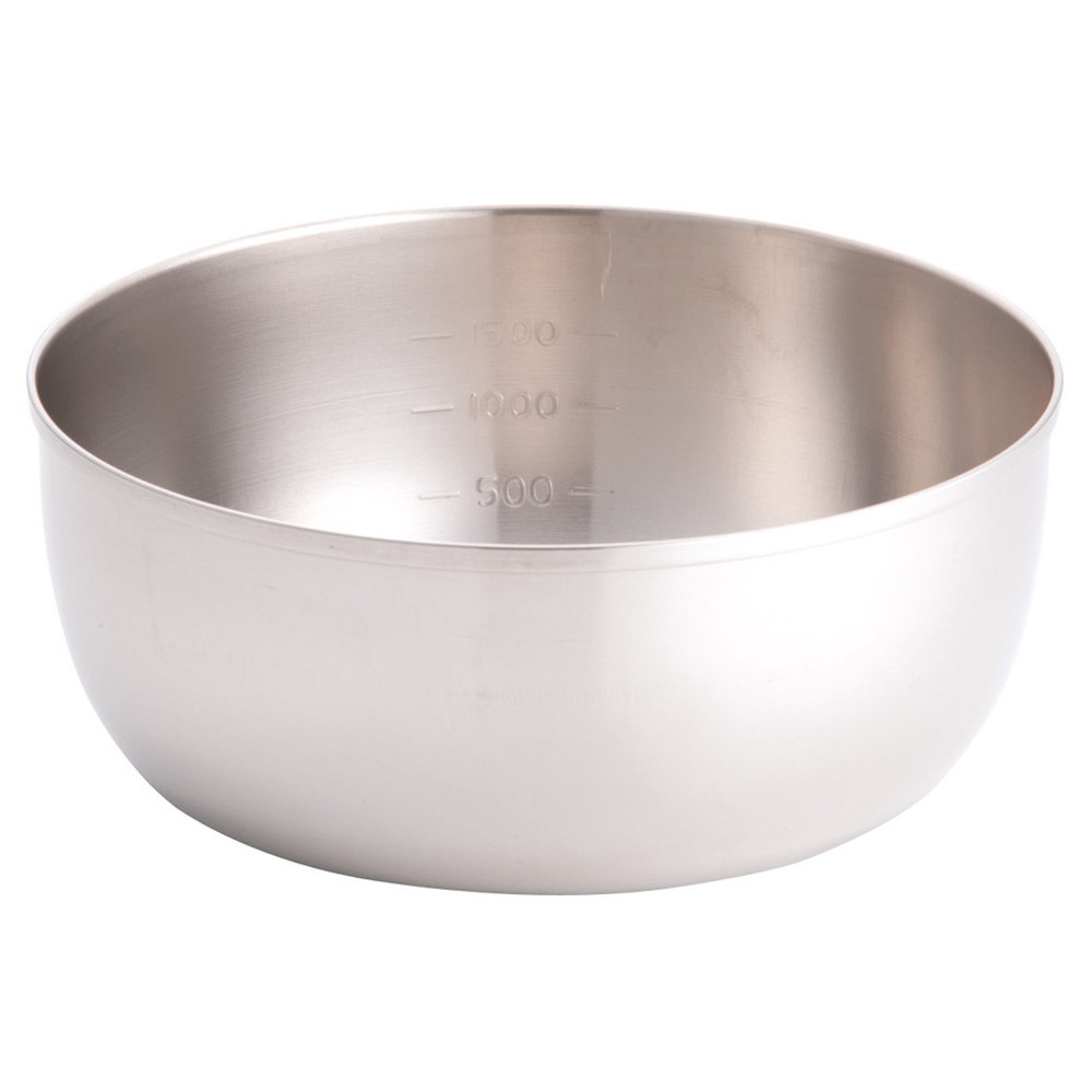 SA18-10三層鋼矢床鍋(目盛付) 20cm [ 内径:193 x 深さ:82mm底径:160mm2.2L ] [ 料理道具 ] | 厨房 食堂 和食 ホテル キッチン 飲食店 業務用