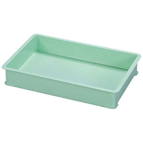 サンコー PPカラー番重 A型 グリーン [ (外寸)幅:574 x 奥行:388 x H105mm ] [ 料理道具 ] | 飲食店 レストラン ベーカリー 厨房 業務用