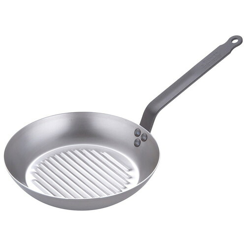 デバイヤー 鉄ラウンドグリルパン 5530 26 26cm [ 外径:254 x 深さ:43mm 質量:1.93kg ] [ 料理道具 ] | 厨房 キッチン 飲食店 ホテル レストラン 業務用｜せともの本舗