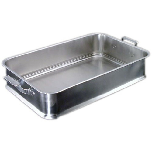 IKD18-8抗菌給食バット 24インチ 手付 [ 間口:610 x 奥行:380 x H130mm ] [ 料理道具 ] | 厨房 飲食店 給食 社食 レストラン 業務用