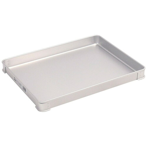 アルミ システムバット L型 大 40 [ 間口:414 x 奥行:312 x H40mm ] [ 料理道具 ] | 厨房 キッチン 飲食店 ホテル レストラン 業務用