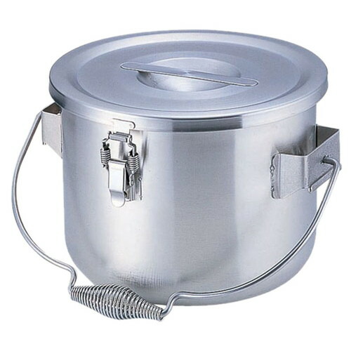 Murano(ムラノ)18-8真空食缶 (フック付) 6L [ 外径:252 x H232mm 6L ] [ 給食道具 ] | 給食 社食 配膳 飲食店 厨房 レストラン 業務用