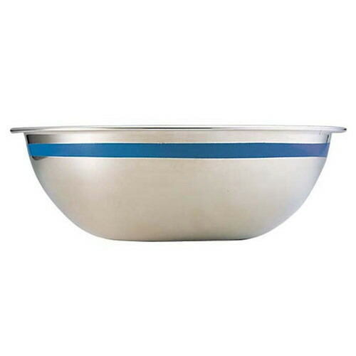 TKG 18-8 カラーラインボール 45cm ブルー [ 深さ:170mm 容量:20.5L ] [ 料理道具 ] | 飲食店 ホテル レストラン 和食 洋食 中華 キッチン 業務用