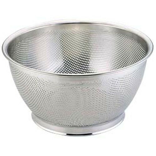 エコクリーン 18-8パンチング深型ざる 27.5cm UK [ 外径:300 x H165mm ] [ 料理道具 ] | 飲食店 ホテル レストラン 和食 洋食 中華 キッチン 業務用