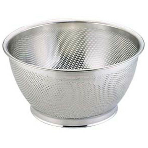 UK18-8パンチング深型ざる 35cm [ 外径:375 x H215mm ] [ 料理道具 ] | 飲食店 ホテル レストラン 和食 洋食 中華 キッチン 業務用｜せともの本舗