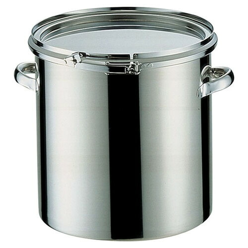 18-8密閉式容器 CTLタイプ(シリコンゴム) CTL-30 [ 内径:300 x H300mm x容量:20L ] [ 保存容器 ] | 給食 ホテル ケータリング キッチンカー 業務用｜せともの本舗