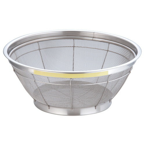 TKG NEWマンモス カラー 浅型ざる 37.5cm イエロー [ 外径:402 x 深さ:150mm ] [ 料理道具 ] | 飲食店 ホテル レストラン 和食 洋食 中華 キッチン 業務用