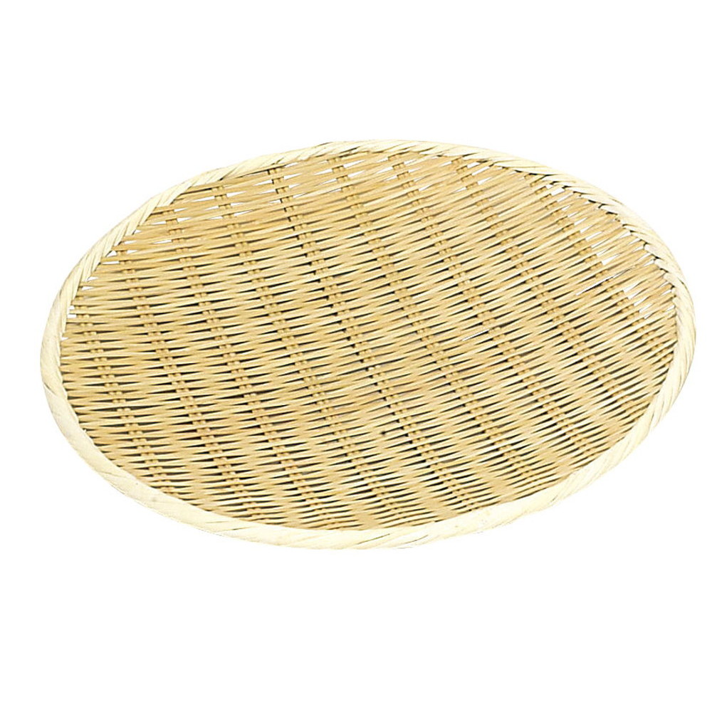 竹製 樹脂渕丸盆ザル 33cm [ ] [ 調理器具 ] | 厨房用品 飲食店 キッチン 料理道具 業務用