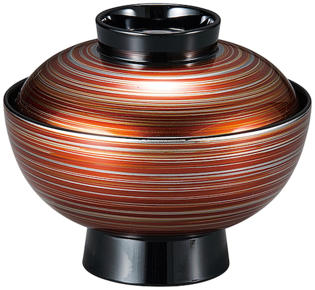 4寸段付直仙才椀黄金ﾗｲﾝ [121×101mm 175g] | おすすめ　業務用　SNS　おもてなし　食洗器可