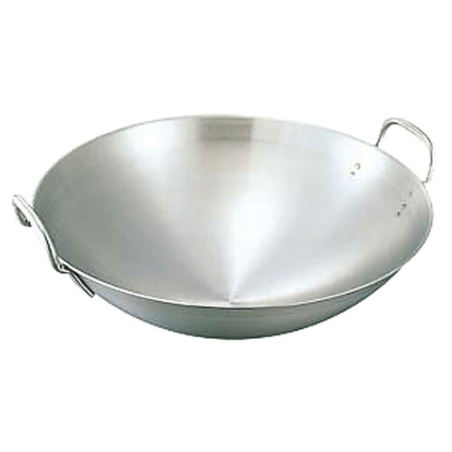 ☆ 中華鍋 ☆ 18-8両手中華鍋 51cm [ φ510 x 150mm 板厚:1.5mm ] 【 中華 レストラン ホテル 業務用 】｜せともの本舗