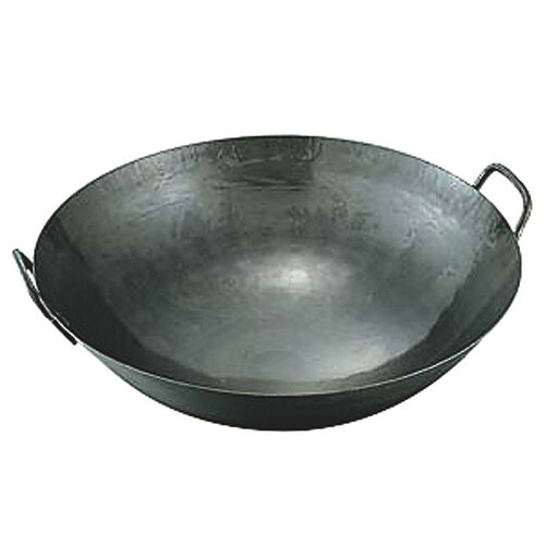 ☆ 中華鍋 ☆ 山田/鉄打出中華鍋 1.6M-(取手溶接)51cm [ φ510 x 150mm 板厚:1.6mm ] 【 中華 レストラン ホテル 業務用 】｜せともの本舗