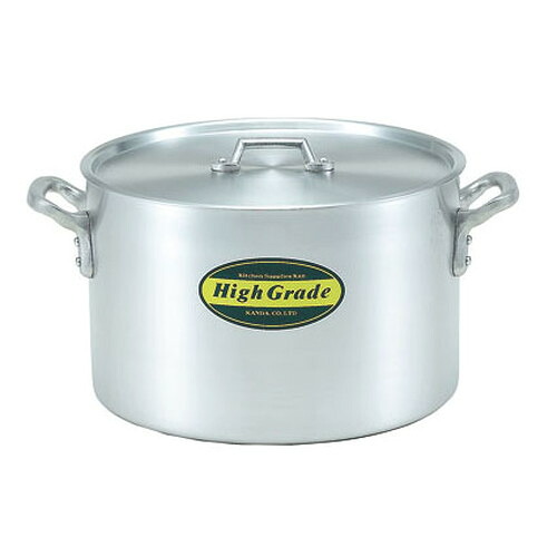 ☆ 料理道具 ☆ ハイグレード アルミ半寸胴鍋 目盛付 24cm(7.8L) [ φ240 x 深さ 170mm 板厚:2.6mm ] 【飲食店 レストラン ホテル 厨房 業務用 】
