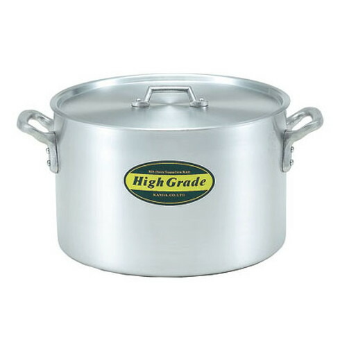 ☆ 料理道具 ☆ ハイグレード アルミ半寸胴鍋 目盛付 30cm(15L) [ φ300 x 深さ 200mm 板厚:2.8mm ] 【飲食店 レストラン ホテル 厨房 業務用 】