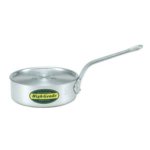 ☆ 料理道具 ☆ ハイグレード アルミ浅型片手鍋 目盛付 15cm(1L) [ φ150 x 深さ 60mm 板厚:2.5mm ] 【飲食店 レストラン ホテル 厨房 業務用 】
