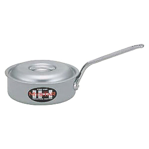 ☆ 料理道具 ☆ 業務用マイスターIH 浅型片手鍋 18cm(1.7L) [ φ180 x 深さ 65mm 板厚:3.0mm ] 【飲食店 レストラン ホテル 厨房 業務用 】
