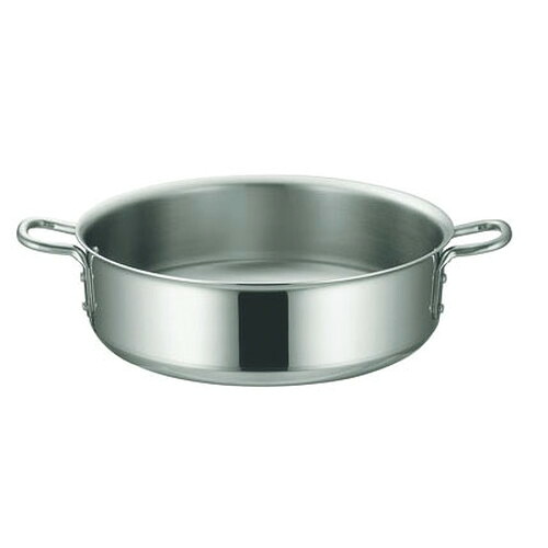 ☆ 料理道具 ☆ IHマエストロ 3層鋼クラッド外輪鍋 39cm(15.0L) 本体 [ φ390 x 深さ 130mm 板厚:2.6mm ] 【飲食店 レストラン ホテル 厨房 業務用 】｜せともの本舗