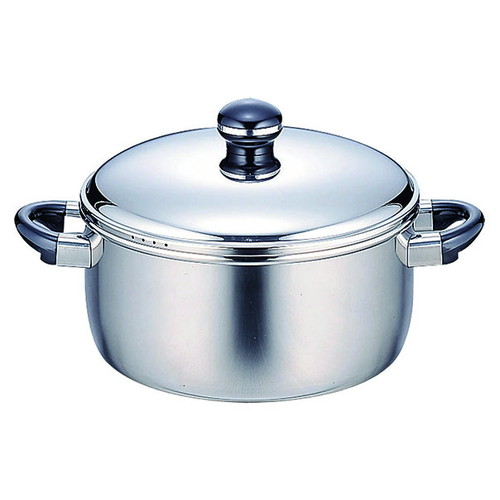 ☆ 料理道具 ☆ オブジェ OJ-40 ジャンボ両手鍋 28cm(8.2L) [ φ280 x 深さ 134mm ] 【飲食店 レストラン ホテル 厨房 業務用 】