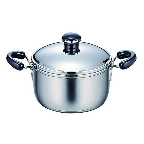 ☆ 料理道具 ☆ オブジェ OJ-35 ミニ深型両手鍋 16cm(1.7L) [ φ160 x 深さ 85mm ] 【飲食店 レストラン ホテル 厨房 業務用 】