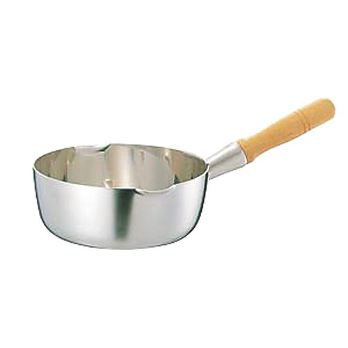 ☆ 料理道具 ☆ KO 3層鋼クラッド雪平鍋 27cm(5.2L) [ φ270 x 深さ 100mm 板厚:2.0mm ] 【飲食店 レストラン ホテル 厨房 業務用 】｜せともの本舗