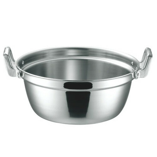 ☆ 料理道具 ☆ KO 19-0 IH段付鍋 42cm(20.0L) [ φ420 x H180mm 板厚:1.0mm ] 【飲食店 レストラン ホテル 厨房 業務用 】