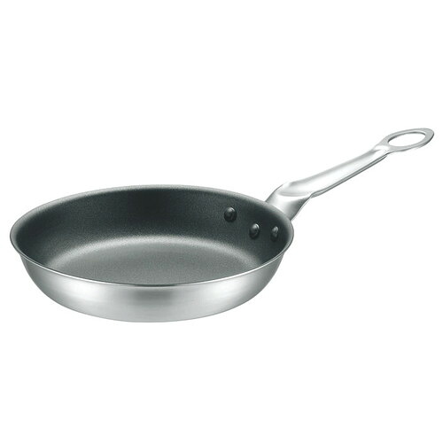 ☆ 料理道具 ☆ IHマエストロ 2層鋼クラッド フライパン 33cm [ φ330 x 深さ 65mm 板厚:2.0mm ] 【飲食店 レストラン ホテル 厨房 業務用 】