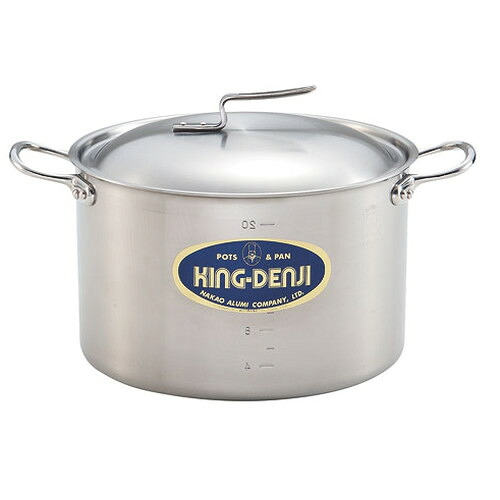 ☆ 料理道具 ☆ ニューキングデンジ 半寸胴鍋 15cm(1.7L) [ φ150 x 深さ 110mm 板厚:2.0mm ] 【飲食店 レストラン ホテル 厨房 業務用 】