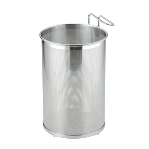 ☆ 料理道具 ☆ UK18-8パンチング 丸スープ取リザル φ200*H295 [ φ20 x H29.5cm 穴径:φ1.5mm ] 【飲食店 レストラン ホテル 厨房 業務用 】