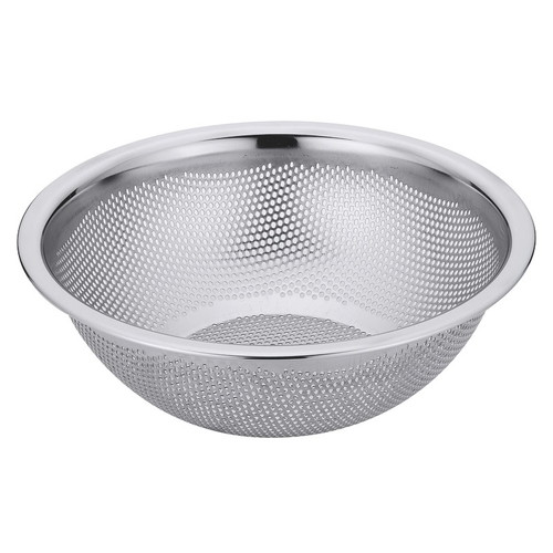 ☆ ストック 仕込み ☆ UK18-8パンチング HAccP水切りボール 30cm 穴φ2.2mm [ φ330 x H115mm ] 【飲食店 レストラン ホテル 厨房 業務用 】