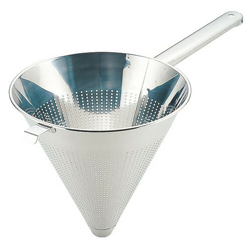 ☆ 調理小物 ☆UK パンチングスープこし 24cm [ φ240 x 235mm ] 【 飲食店 レストラン ホテル 厨房 業務用 】