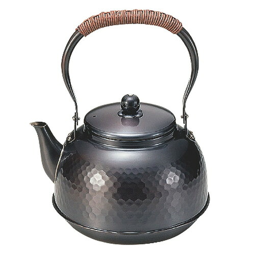 ☆ 調理小物 ☆銅湯沸し 2.3L(黒銅仕上) [ φ170 x H120mm ] 【 飲食店 厨房 キッチン 業務用 】