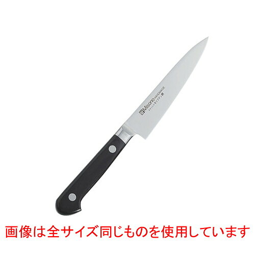 ☆ 調理小物 ☆ミソノ モリブデン鋼 ツバ付ペティー(両刃) No.531 [ 120 x 220mm 65g ] 【 飲食店 厨房 キッチン 業務用 】｜せともの本舗