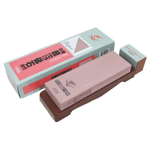 ☆ 調理小物 ☆超セラミック砥石台付(修正用砥石付) 3000 仕上 ピンク [ 210 x 70 x H25mm ] 【 飲食店 厨房 キッチン 業務用 】