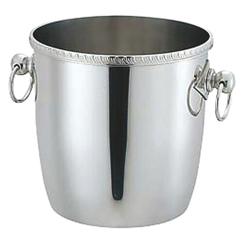 ☆ バー用品 ☆ UK 菊渕シャンパンクーラーB 玉付 [ Φ190 x H190mm ]【 居酒屋 クラブ ホテル 飲食店 bar 業務用 】