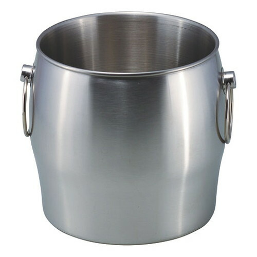 ☆ バー用品 ☆ 18-8 二重ワインクーラー DW-2 [ Φ180 x H180mm ]【 居酒屋 クラブ ホテル 飲食店 bar 業務用 】