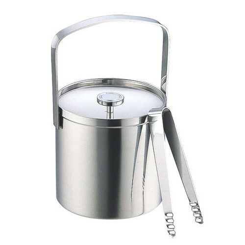 ☆ バー用品 ☆ アイスペール(蓋付)MR-123 [ Φ120 x H120mm 1300ml ] | 氷 氷入 アイス 酒器 お酒 居酒屋 バー bar 晩酌 人気 おすすめ 食器 洋食器 業務用 飲食店 カフェ うつわ 器 おしゃれ かわいい ギフト プレゼント 引き出物 誕生日 贈り物 贈答品