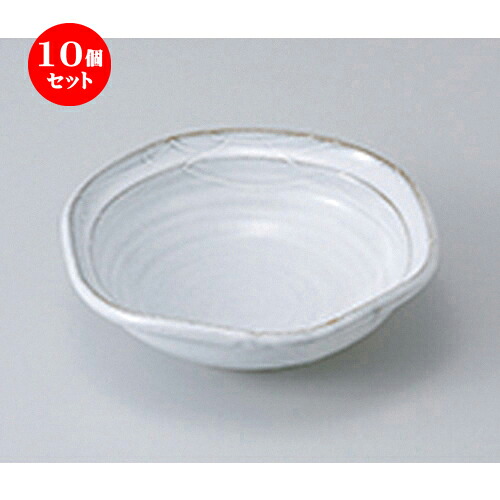 10個セット ☆ 向付 ☆ 白樺六角向付 ［ 14.3 x 14.7 x 4.5cm ］ | 人気 おすすめ 食器 業務用 飲食店 カフェ うつわ 器 おしゃれ かわいい ギフト プレゼント 引き出物 誕生日 贈り物 贈答品 食器セット｜せともの本舗