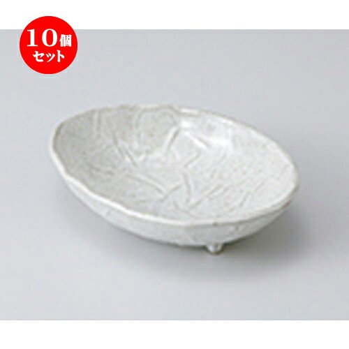 10個セット ☆ 小鉢 ☆ 手折り粉引ハンテン小鉢 ［ 15.7 x 11.6 x 4cm ］ | 小鉢 小 小さい 鉢 ボウル 万能 人気 おすすめ 食器 業務用 飲食店 カフェ うつわ 器 おしゃれ かわいい ギフト プレゼント内祝い 結婚祝い 誕生日 贈り物 贈答品 食器セット｜せともの本舗
